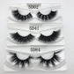 Wholesale 30 pairs no box Mikiwi Eyelashes 3D Mink Lashes Handmade Dramatic Lashes 32 styles cruelty free mink lashes.