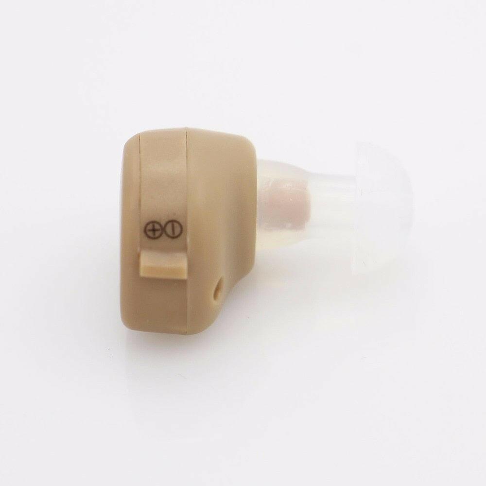 wtf NEW Best Sound In-ear Amplifier Super MINI Hearing Aid Aids device Adjustable Tone personal ear care tools High quality Gift.