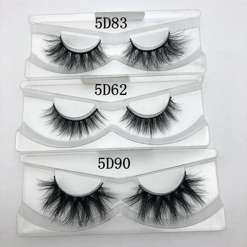 2222 Wholesale 30 pairs no box Mikiwi Eyelashes 3D Mink Lashes Handmade Dramatic Lashes 32 styles cruelty free mink lashes.