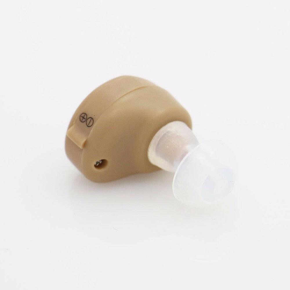 wtf NEW Best Sound In-ear Amplifier Super MINI Hearing Aid Aids device Adjustable Tone personal ear care tools High quality Gift.