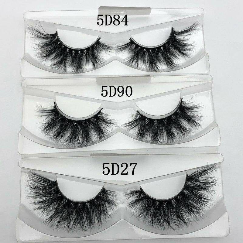 2222 Wholesale 30 pairs no box Mikiwi Eyelashes 3D Mink Lashes Handmade Dramatic Lashes 32 styles cruelty free mink lashes.