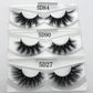 Wholesale 30 pairs no box Mikiwi Eyelashes 3D Mink Lashes Handmade Dramatic Lashes 32 styles cruelty free mink lashes.