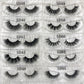 Wholesale 30 pairs no box Mikiwi Eyelashes 3D Mink Lashes Handmade Dramatic Lashes 32 styles cruelty free mink lashes.