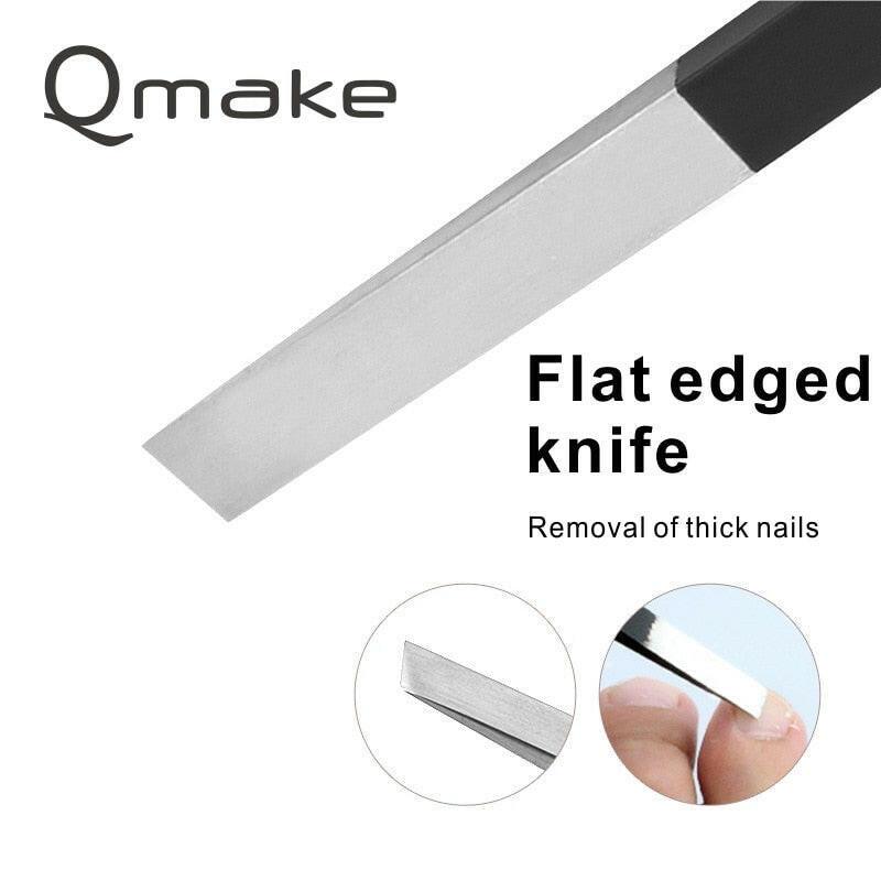 wtf Stainless Steel Pedicure Knife Set Plane Feet Tools Foot Cuticle Skin Callus Remover Professional Care Kit.