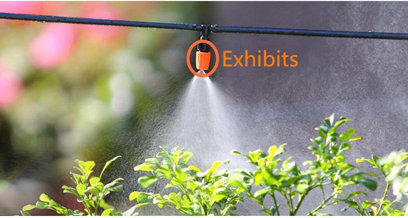 wtf 10m/20m/40m Watering Hose 4/7 mm Garden Drip Pipe PVC Hose Irrigation System Watering Systems for Greenhouses.