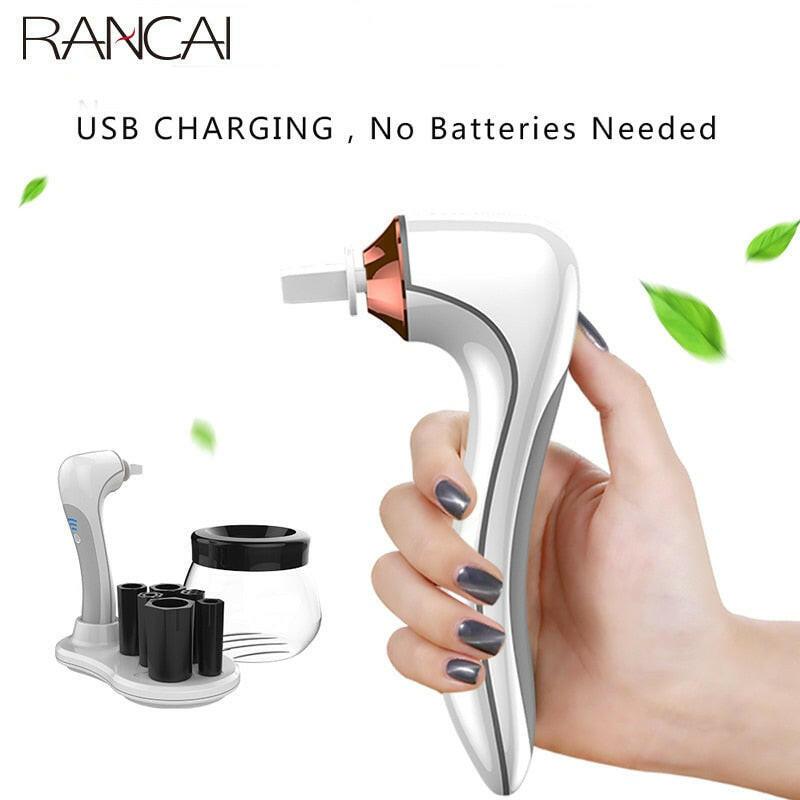 wtf RANCAI Professional Makeup Brush Cleaner Fast Washing and Drying Make up Brushes Cleaning Makeup Brush Tools and Machine.