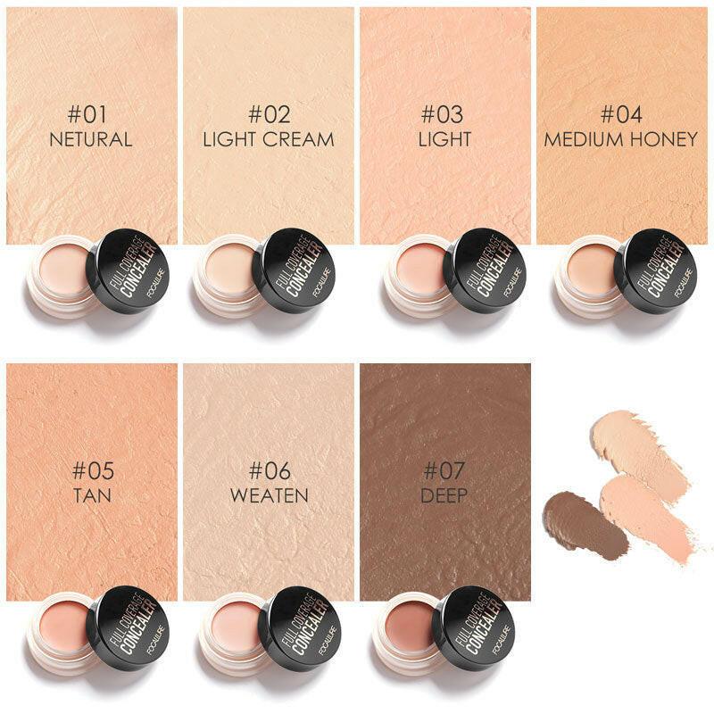 wtf Focallure Palette Contouring Professional Cream Concealer Contour 7 Color Cream Corrector Maquillaje.