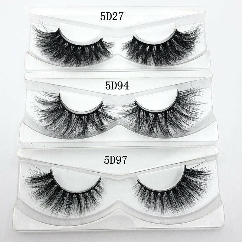 2222 Wholesale 30 pairs no box Mikiwi Eyelashes 3D Mink Lashes Handmade Dramatic Lashes 32 styles cruelty free mink lashes.