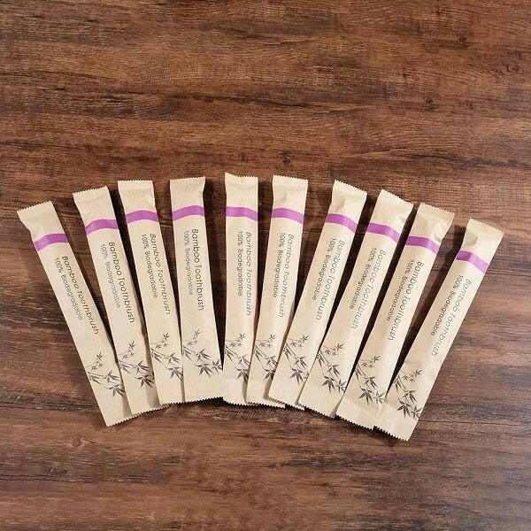 wtf 10 Piece soft bristles bamboo toothbrush eco friendly vegan tooth brush escova de dente cepillo de dientes bambu brosse a dent.