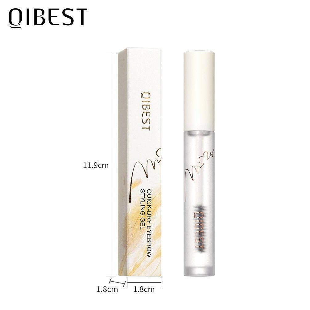 wtf QIBEST Eyebrow gel Transparent Brows Wax Waterproof Long-Lasting With 3D Brush Brow Styling Soap For Eyebrows Women&#39;s Cosmetics.