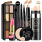 New Women Brand Makeup Set,Fashion Cosmetics Kit,Anti-wrinkle BB Cream,WaterProof Roll Mascara,Magic Eyeliner,Charming Lipstick.
