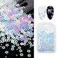 2222 Holographic Red Butterfly Nail Art Glitter Sequins 3D Laser Sheet Manicure Charm Parts For Nail Design Decoration Accessories.