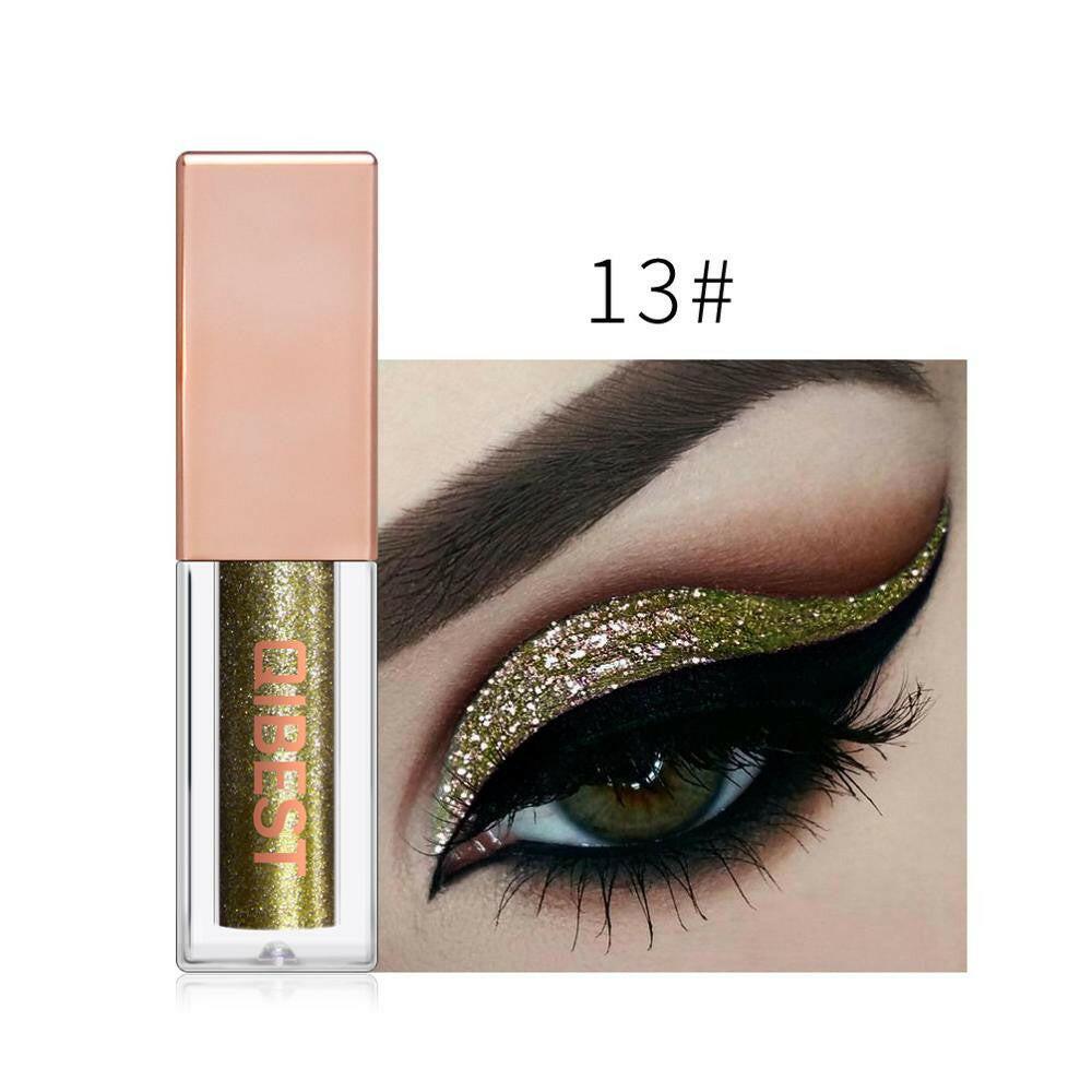 wtf QIBEST 15 Colors Eyeshadow Stick Shining Makeup Glitter Pigment Waterproof Eye Shadow Stick Smoky Liquid Eye Shadow Cosmetics.