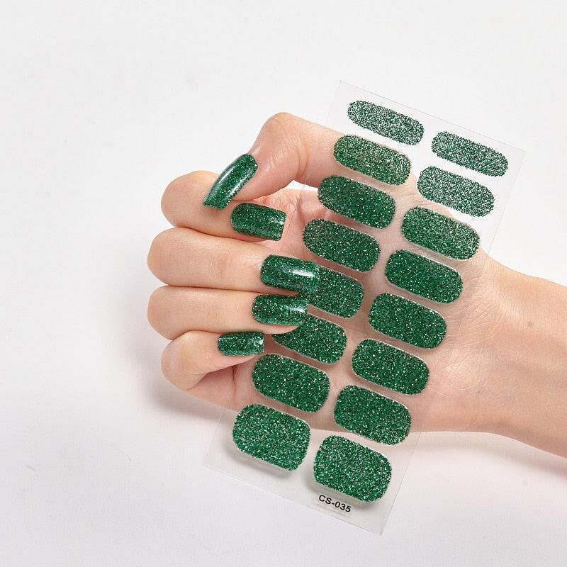 wtf Pure Solid Color Nail Stickers Adhesive Minimalist Design Fashion Nail Stickers Designer Nail Decals Nail Strips Nail Tips.