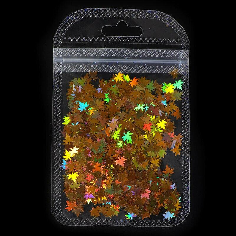 wtf Holographic Red Butterfly Nail Art Glitter Sequins 3D Laser Sheet Manicure Charm Parts For Nail Design Decoration Accessories.