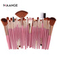 MAANGE 25/18 Pcs Professional Makeup Brush Set Beauty Foundation Powder Blush Eyeshadow Blending Eyelash Concealer Make Up Kits.