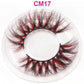 OKAYLASH 3D 6D False Colored Eyelashes Natural Real Mink fluffy Style  Eye lash Extension Makeup Cosplay Colorful Eyelash.
