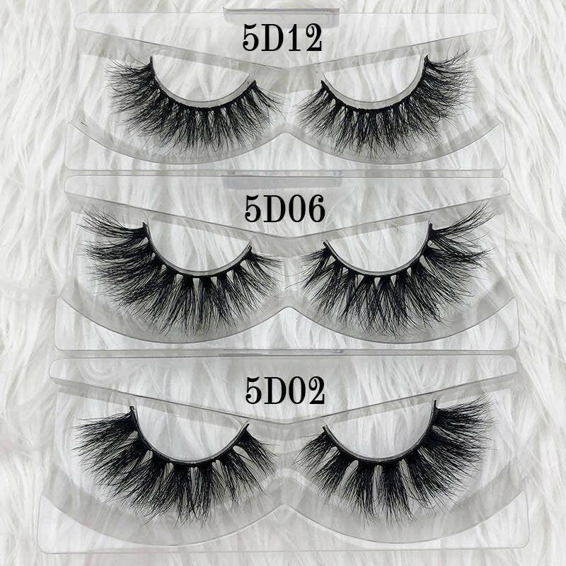 2222 Wholesale 30 pairs no box Mikiwi Eyelashes 3D Mink Lashes Handmade Dramatic Lashes 32 styles cruelty free mink lashes.