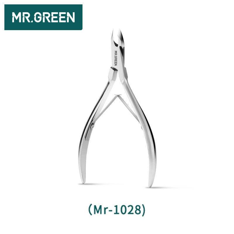 wtf MR.GREEN Nail Clipper Cuticle Nipper Cutter Stainless Steel Pedicure Manicure Scissor Nail Tool For Trim Dead Skin Cuticle.