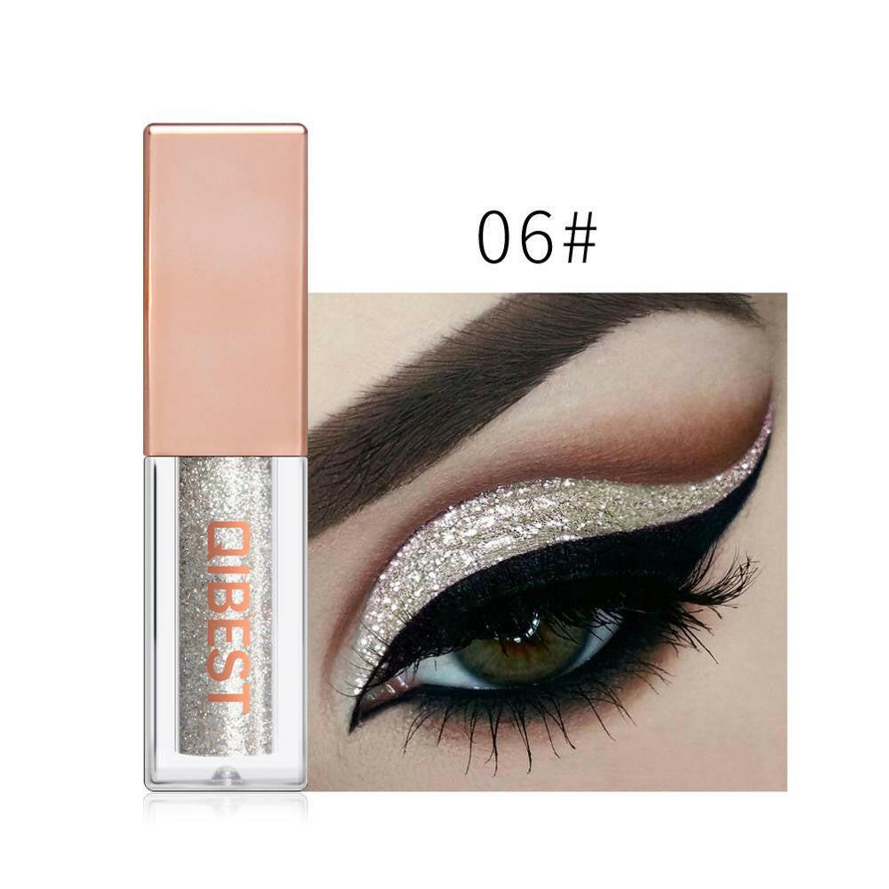 wtf QIBEST 15 Colors Eyeshadow Stick Shining Makeup Glitter Pigment Waterproof Eye Shadow Stick Smoky Liquid Eye Shadow Cosmetics.