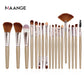 MAANGE 25/18 Pcs Professional Makeup Brush Set Beauty Foundation Powder Blush Eyeshadow Blending Eyelash Concealer Make Up Kits.