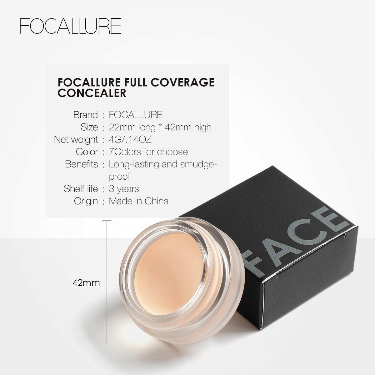 wtf Focallure Palette Contouring Professional Cream Concealer Contour 7 Color Cream Corrector Maquillaje.