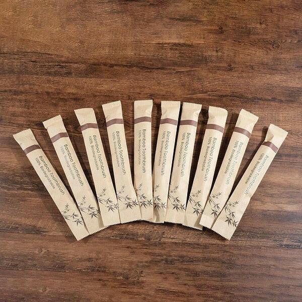 wtf 10 Piece soft bristles bamboo toothbrush eco friendly vegan tooth brush escova de dente cepillo de dientes bambu brosse a dent.