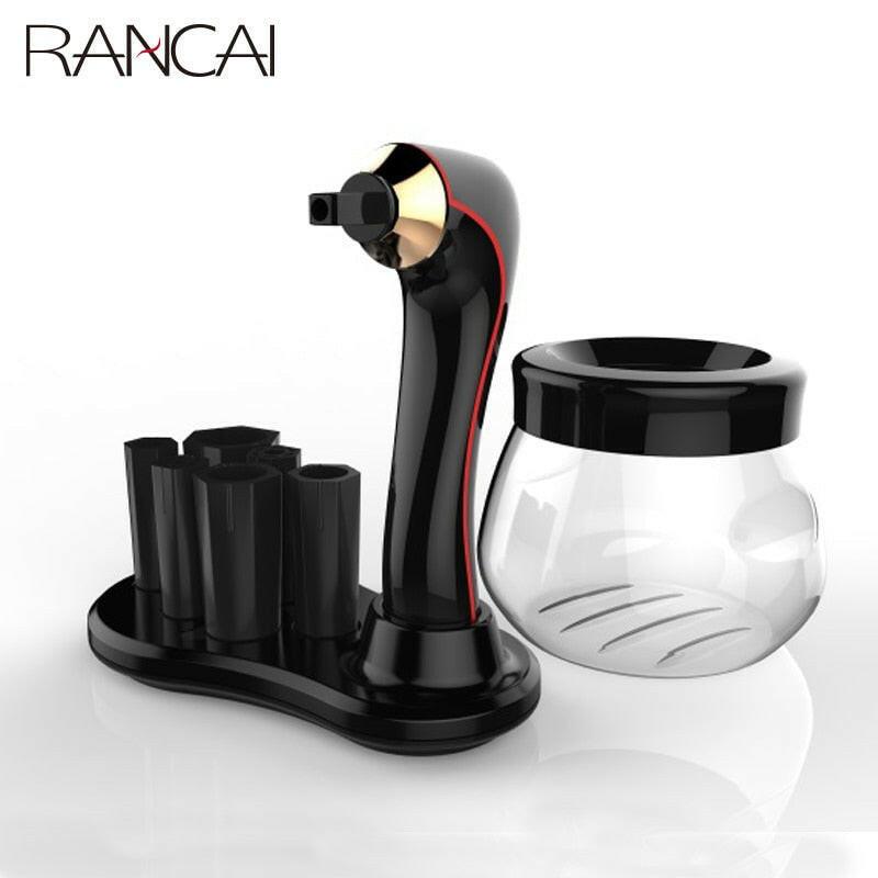 wtf RANCAI Professional Makeup Brush Cleaner Fast Washing and Drying Make up Brushes Cleaning Makeup Brush Tools and Machine.