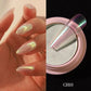 1g/box Transparent Holo Nail Glitter Mirror Aurora Neon Powders Dust Chameleon Nail Art Chrome Pigment Dipping Powder Decoration.