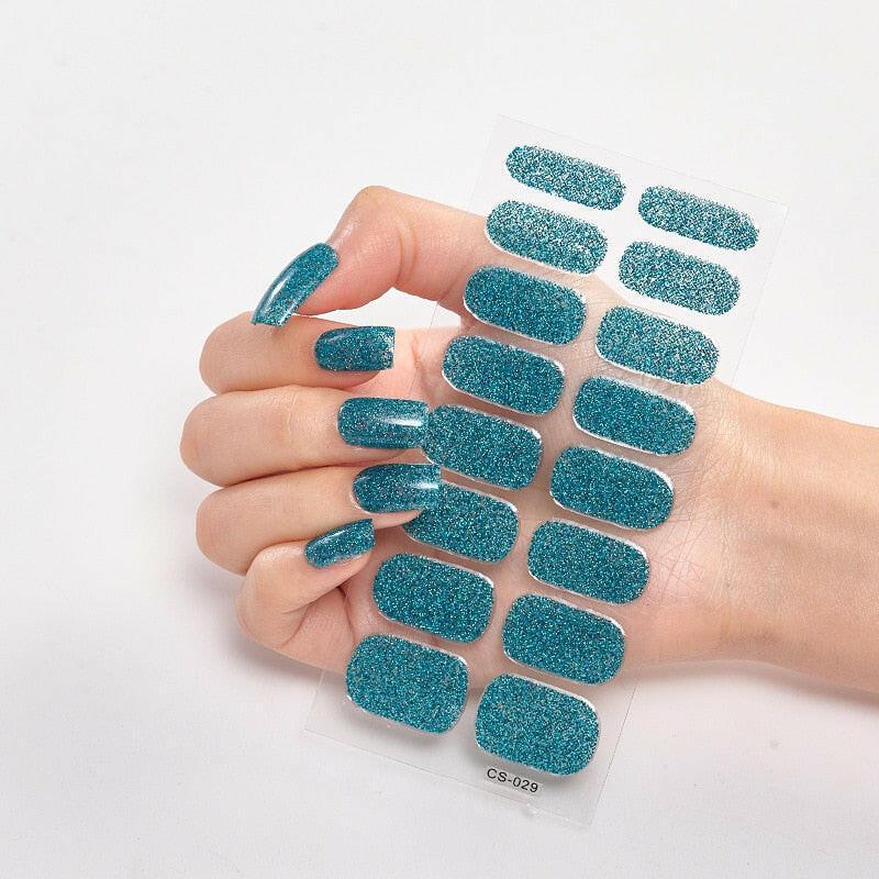 wtf Pure Solid Color Nail Stickers Adhesive Minimalist Design Fashion Nail Stickers Designer Nail Decals Nail Strips Nail Tips.