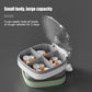 Tcare Travel Pill Organizer Moisture Proof Pills Box for Pocket Purse Daily Pill Case Portable Medicine Vitamin Holder Container