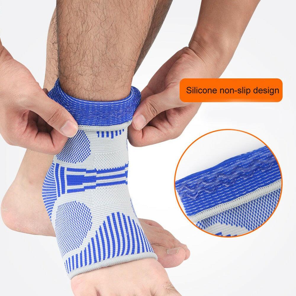 wtf 1Pcs Ankle Brace Compression Support Sleeve for Injury Recovery, Joint Pain, Achilles Tendon Support,Plantar Fasciitis Foot Sock.