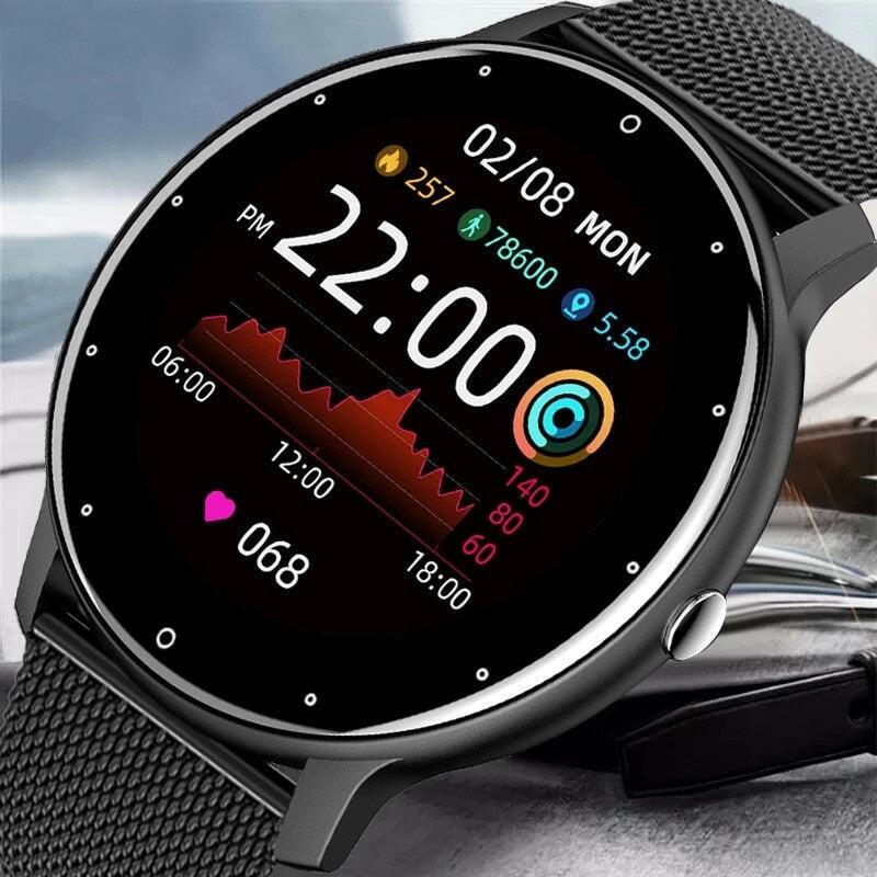 wtf 2022 ZL02 Men Women Smartwatch Bluetooth Waterproof Heart Rate Fitness Tracker Smart Watch Bracelet for iPhone And Android.