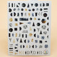 3D Nail Sticker Girl Manicure Decals Decoration Stickers for Nails Cute Cat Candy Fish Design Nail Art Sticker Accessories.