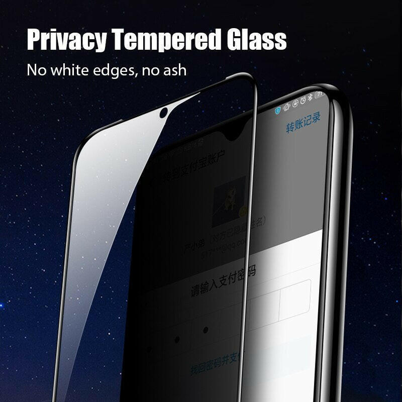 wtf 1-2Pc Anti Spy Screen Protector for Xiaomi Redmi Note 10 9 8 Pro 9s 9t 8T 8 7 10s 9A 9 9C Privacy Glass on Poco X3 Pro M3 F3 F2.