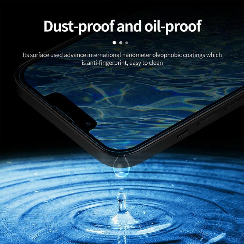 wtf 4PCS Tempered Glass for iPhone 11 12 13 Pro XR X XS Max Screen Protector on for iPhone 12 Pro Max Mini 7 8 6 6S Plus 5S SE Glass.