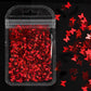 Holographic Red Butterfly Nail Art Glitter Sequins 3D Laser Sheet Manicure Charm Parts For Nail Design Decoration Accessories.