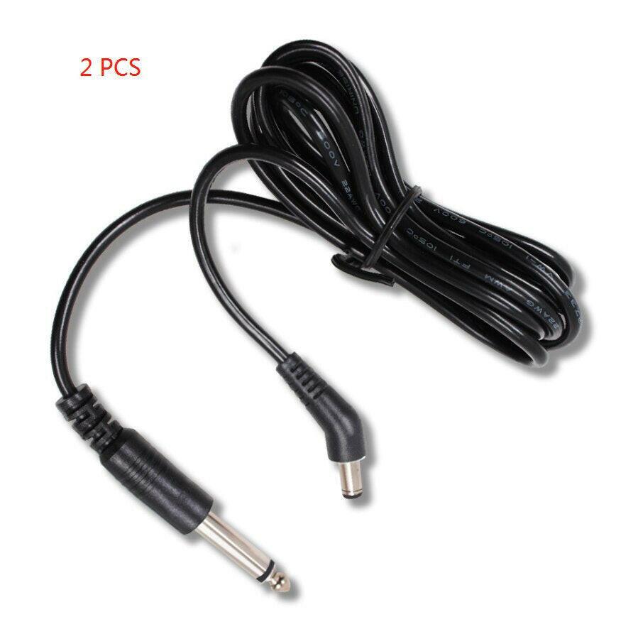 wtf Hot Tattoo Clip Cord Soft Power Cable 6.5mm Connection DC For Tattoo Machine/Gun Supply Accessory.