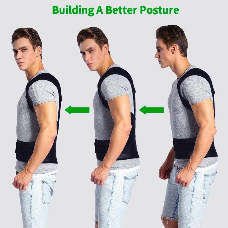 wtf Tcare Posture Corrector Back Posture Brace Clavicle Support Stop Slouching and Hunching Adjustable Back Trainer for Aldult Child.