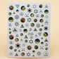 3D Nail Sticker Girl Manicure Decals Decoration Stickers for Nails Cute Cat Candy Fish Design Nail Art Sticker Accessories.