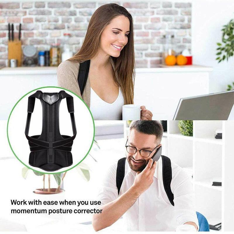 wtf Tcare Posture Corrector Back Posture Brace Clavicle Support Stop Slouching and Hunching Adjustable Back Trainer for Aldult Child.