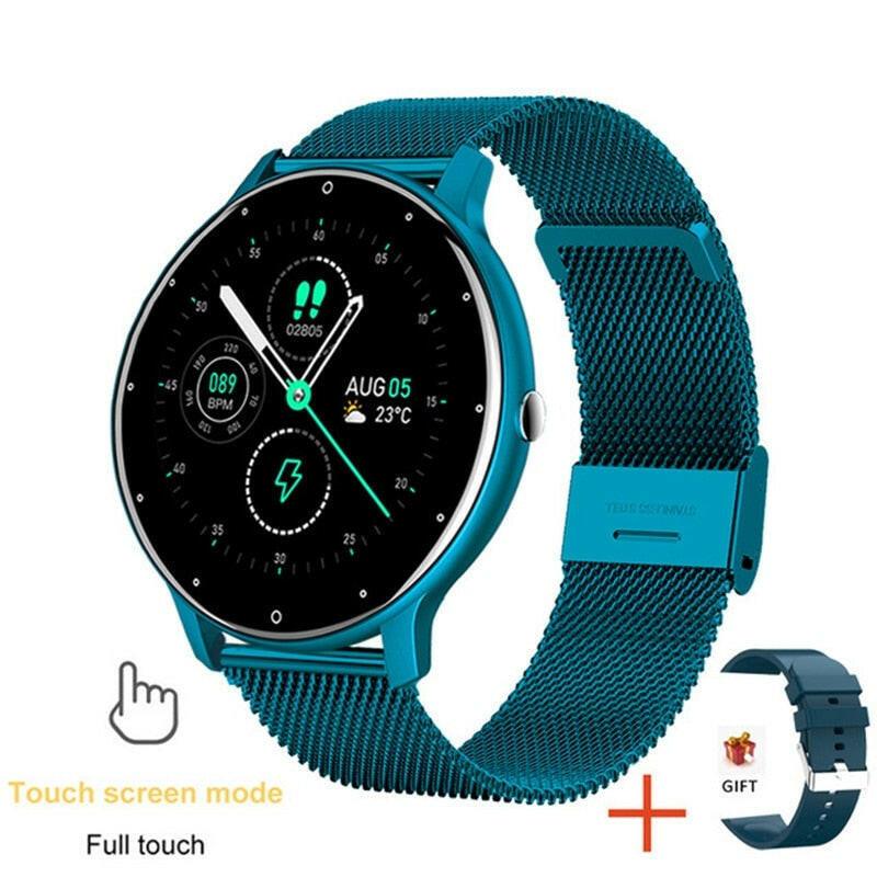 wtf 2022 ZL02 Men Women Smartwatch Bluetooth Waterproof Heart Rate Fitness Tracker Smart Watch Bracelet for iPhone And Android.