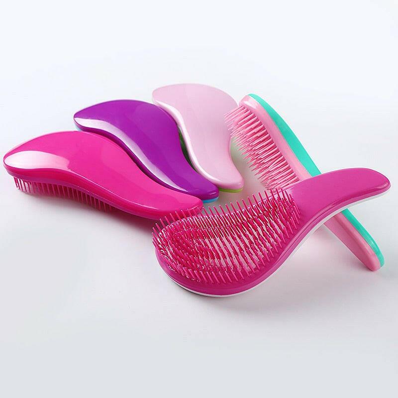 wtf New TT Hair Brush Women,Designed Anti-static Detangler Hot Comb,Haircare Scalp,Reduce Hairloss,Styling Tool,Barber Accessories.