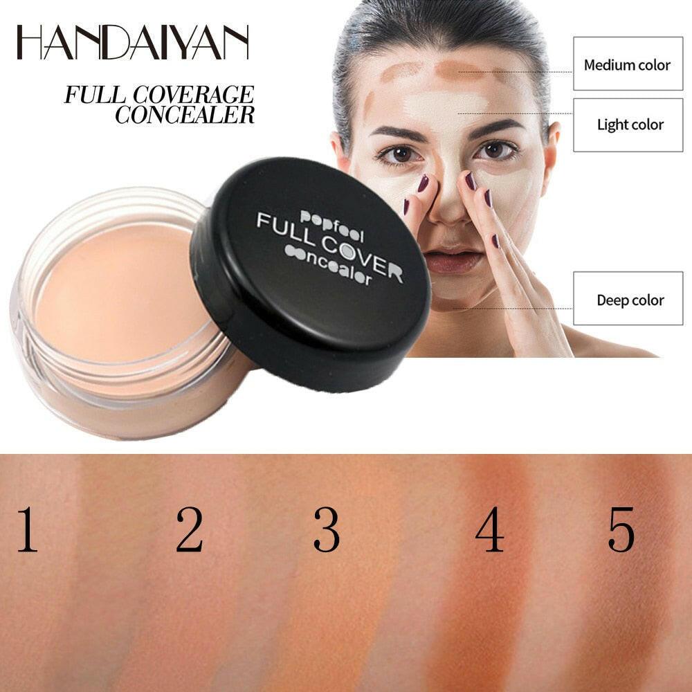 wtf 1 Piece Makeup Concealer Base New Full Concealer Repair Foundation Cream Cover Freckles Acne Marks Dark Circles Cover Cosmetic.