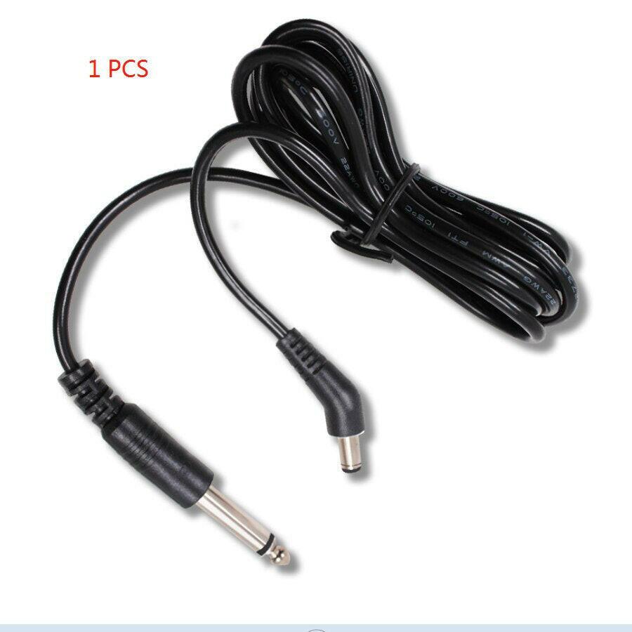 wtf Hot Tattoo Clip Cord Soft Power Cable 6.5mm Connection DC For Tattoo Machine/Gun Supply Accessory.