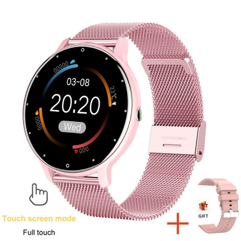 wtf 2022 ZL02 Men Women Smartwatch Bluetooth Waterproof Heart Rate Fitness Tracker Smart Watch Bracelet for iPhone And Android.