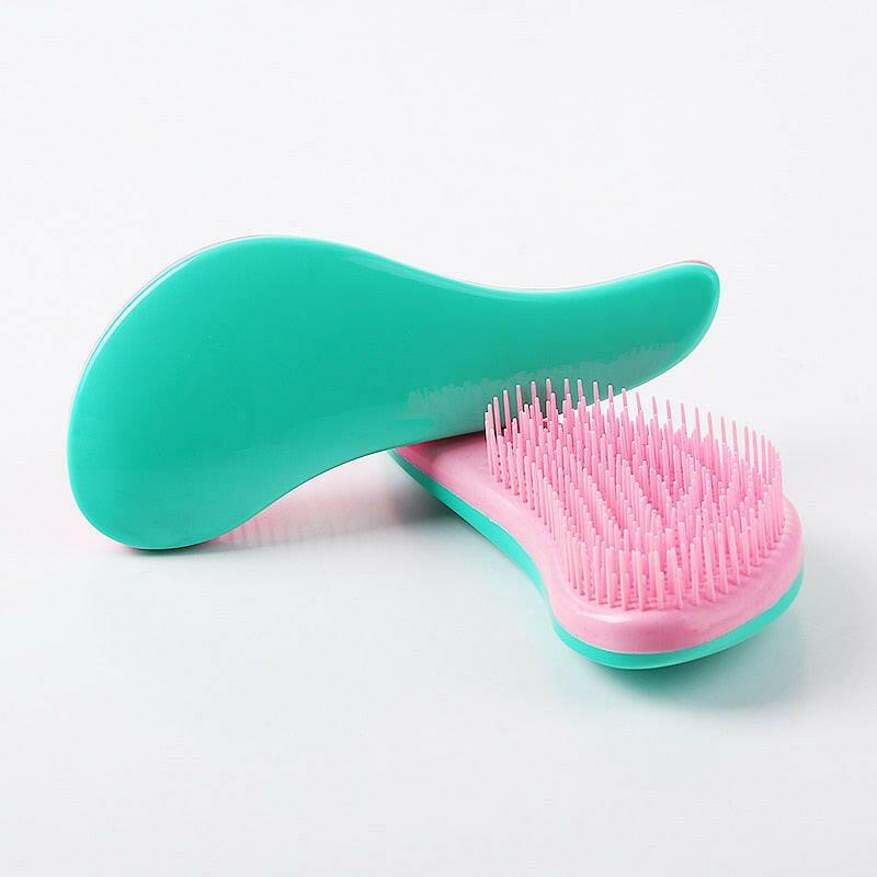 wtf New TT Hair Brush Women,Designed Anti-static Detangler Hot Comb,Haircare Scalp,Reduce Hairloss,Styling Tool,Barber Accessories.