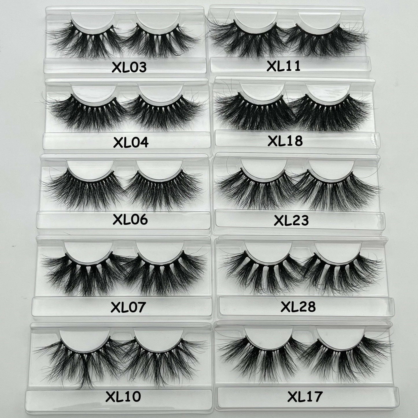 2222 Wholesale 30 pairs no box Mikiwi Eyelashes 3D Mink Lashes Handmade Dramatic Lashes 32 styles cruelty free mink lashes.