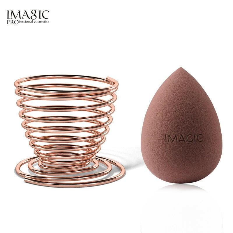 wtf IMAGIC Hot Beauty Makeup Sponge Gourd Powder Puff Rack Egg Powder Puff Bracket Box Dryer Organizer Beauty Shelf Holder Tool.