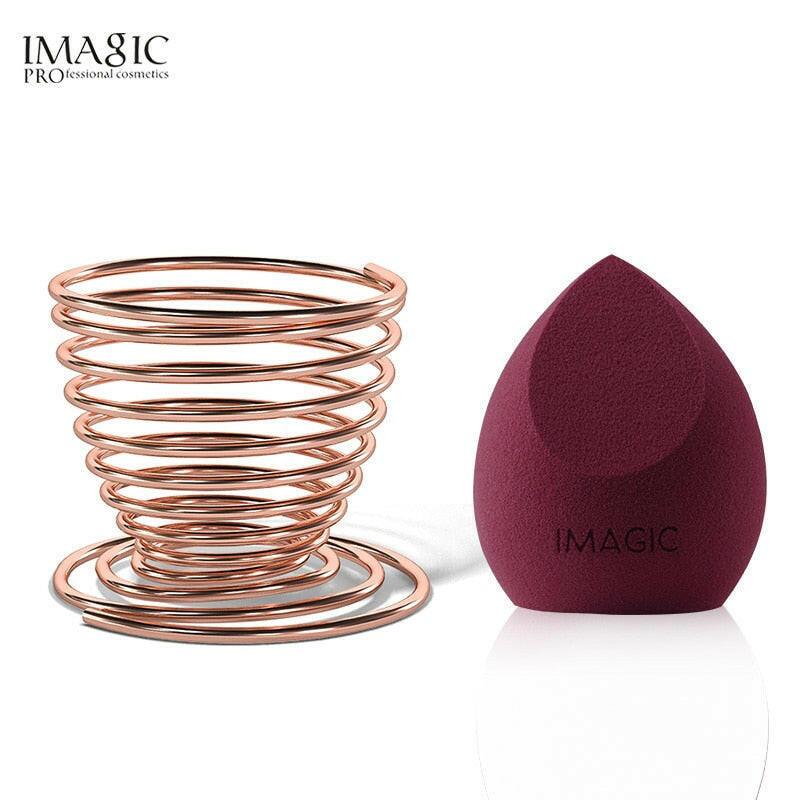 wtf IMAGIC Hot Beauty Makeup Sponge Gourd Powder Puff Rack Egg Powder Puff Bracket Box Dryer Organizer Beauty Shelf Holder Tool.